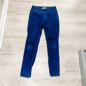 Old Navy Pull On Jeggings Size 8 Dark Wash